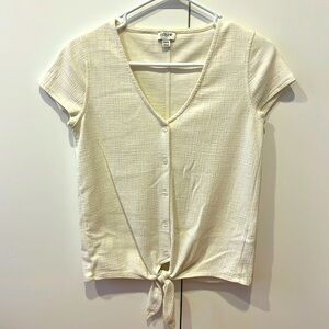 J. Crew button up tee